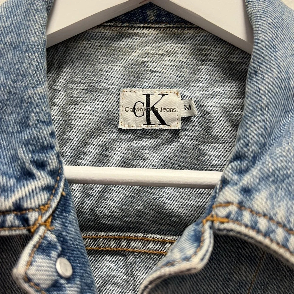 Vintage Calvin Klein Jeans Denim Vest - Picture 3 of 5